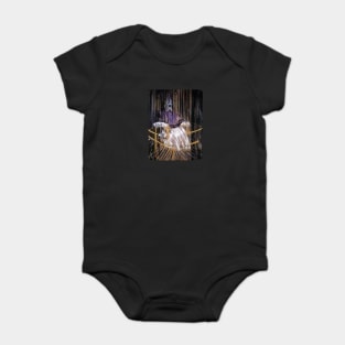 Study after Velázquez's Portrait of Pope Innocent X by Francis Bacon Baby Bodysuit